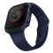UNIQ UNIQ Valencia Apple Watch Band 4 / 5 / 6 / Se 40mm - Atlantic Blå