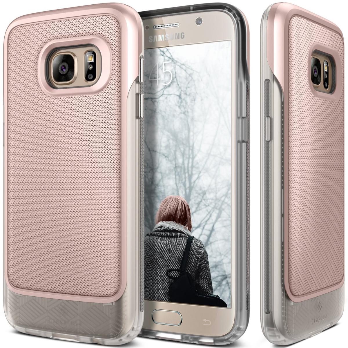 Caseology Caseology Vault Series BaksideSkal till Samsung Galaxy S7 - Rose Gold