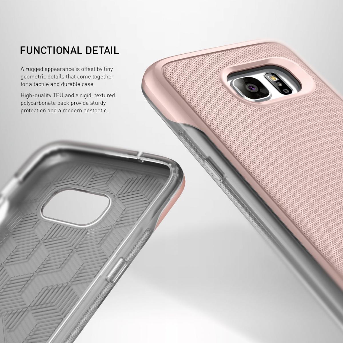 Caseology Caseology Vault Series BaksideSkal till Samsung Galaxy S7 - Rose Gold
