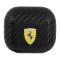Ferrari Ferrari AirPods 3 Skal On Track PU Carbon - Svart