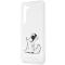 KARL LAGERFELD Karl Lagerfeld Mobilskal till Galaxy S23 Plus Choupette Fun - Clear