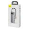 BASEUS Baseus 5in1 Multifunktionell HUB USB-C 100 W - Grå