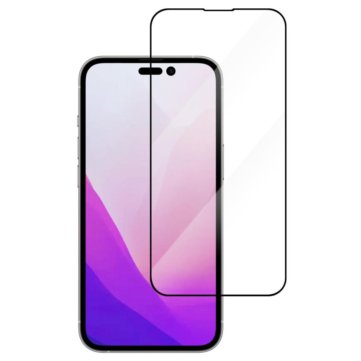 Champion CHAMPION iPhone 14 Pro Härdat Glas Skärmskydd - Svart