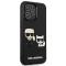 UTGATT1 Karl Lagerfeld iPhone 13/13 Pro Skal Karl & Choupette Ikonik 3D - Svart