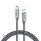 Choetech Choetech USB-C till USB-C 5A 100W 1.8 m kabel - Grå