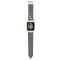 KARL LAGERFELD Karl Lagerfeld Apple Watch 4/5/6/7/SE (42/44/45mm) Band Saffiano Karl Heads