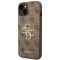 Guess GUESS iPhone 14 Skal Big Metall Logo - Brun