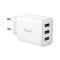 BASEUS Baseus EU Compact Väggladdare 3x USB 17W - Vit