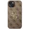 Guess GUESS iPhone 14 Skal Big Metall Logo - Brun