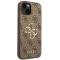 Guess GUESS iPhone 14 Skal Big Metall Logo - Brun
