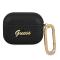 Guess Guess Saffiano Script Metal Collection Skal AirPods Pro - Svart