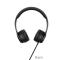 Hoco HOCO headphones W21 Graceful charm wire control Svart
