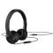 Hoco HOCO headphones W21 Graceful charm wire control Svart