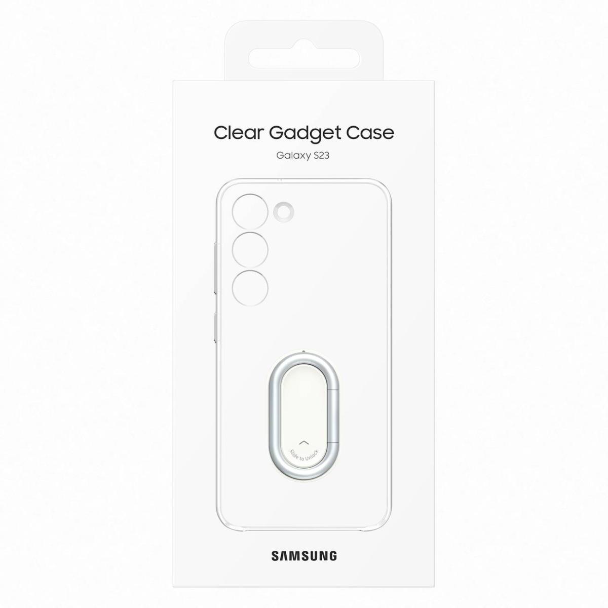 Samsung Samsung Galaxy S23 Skal Ringhållare Gadget - Transparent