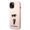 KARL LAGERFELD Karl Lagerfeld iPhone 14 Plus Skal Silicone Ikonik - Rosa