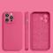 OEM iPhone 14 Plus Skal Silicone - Fuchsia