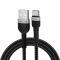 Wozinsky Wozinsky USB-C till USB-A kabel 2.4A 1m - Svart