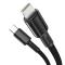BASEUS Baseus USB-C till Lightning kabel 20 W 2m Svart