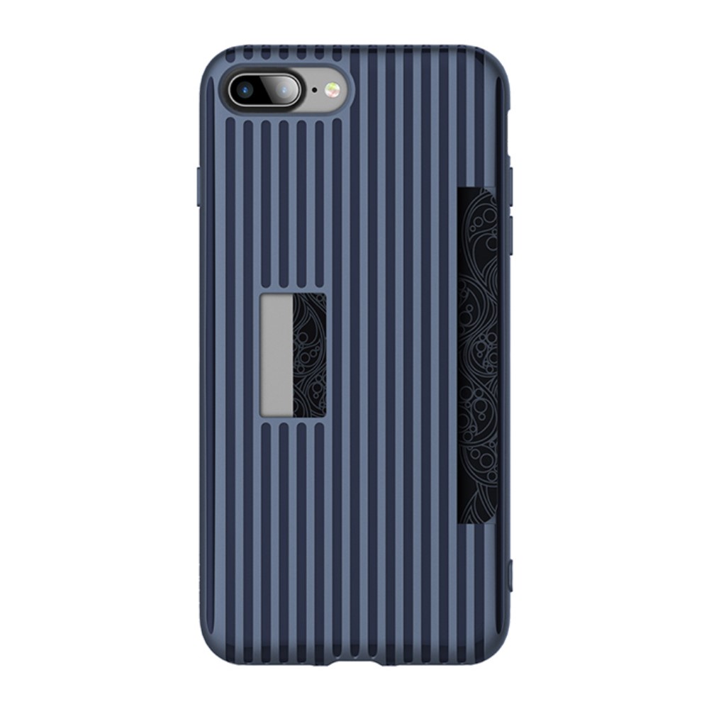 ROCK Rock mobilskal med kortplats till Apple iPhone 7 Plus - Blå