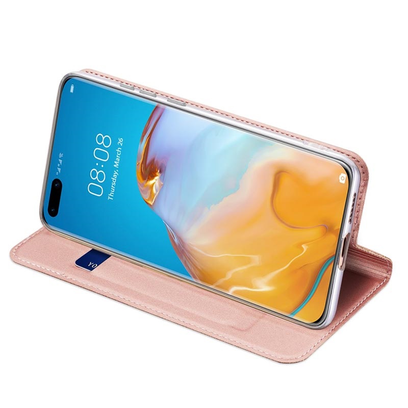 Dux Ducis Dux Ducis Plånboksfodral till Huawei P40 Pro - Roséguld