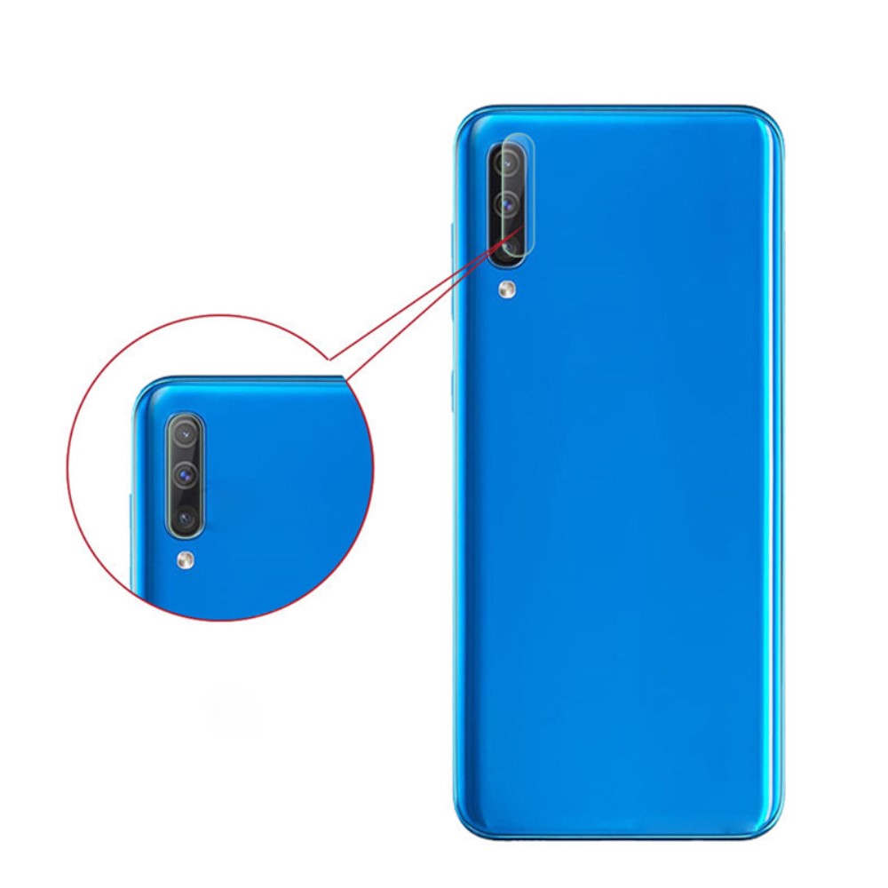 OEM Kameralinsskydd i Härdat Glas till Samsung Galaxy A50 - Clear