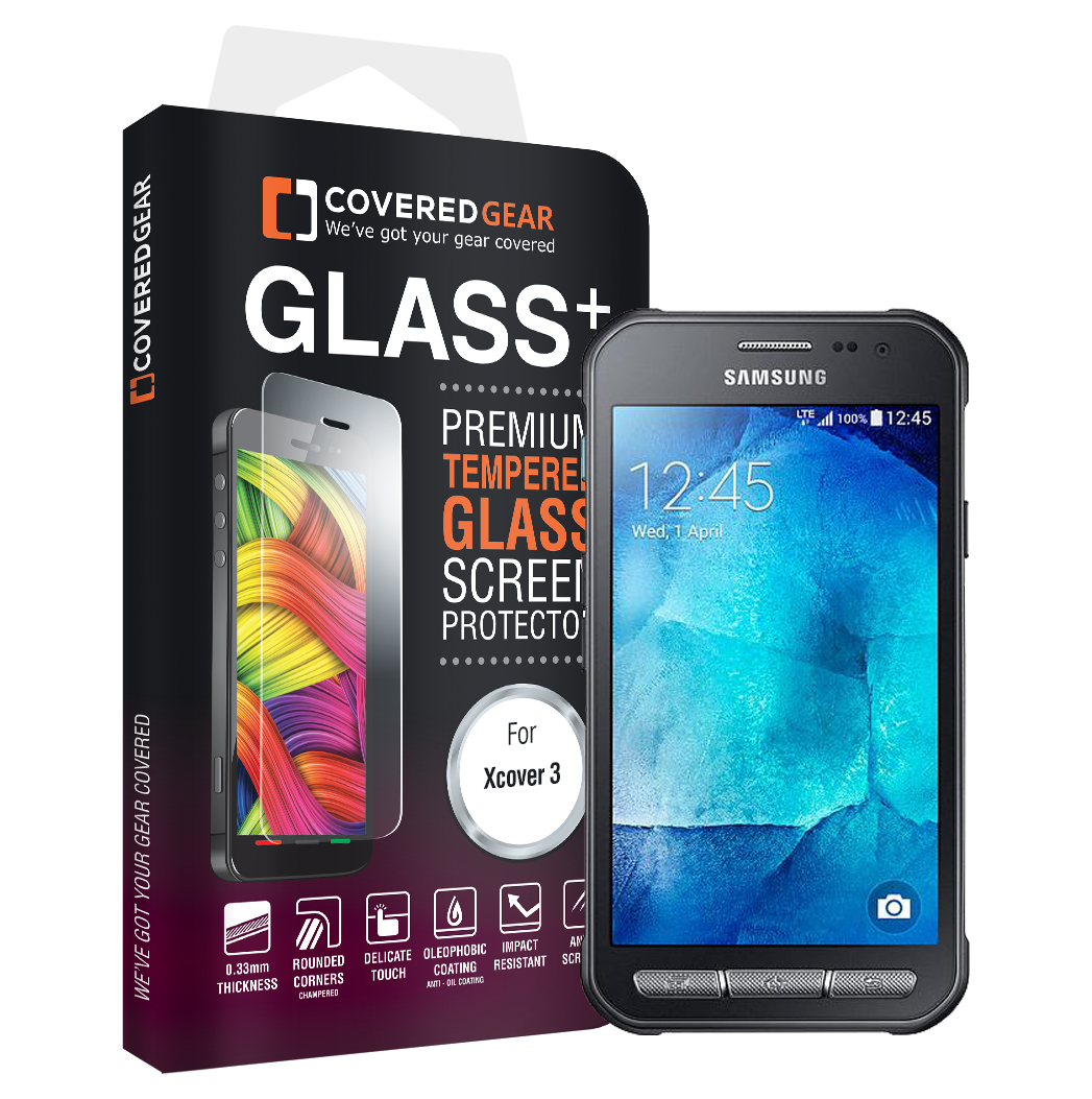 CoveredGear CoveredGear Härdat Glas Skärmskydd till Samsung Galaxy Xcover 3