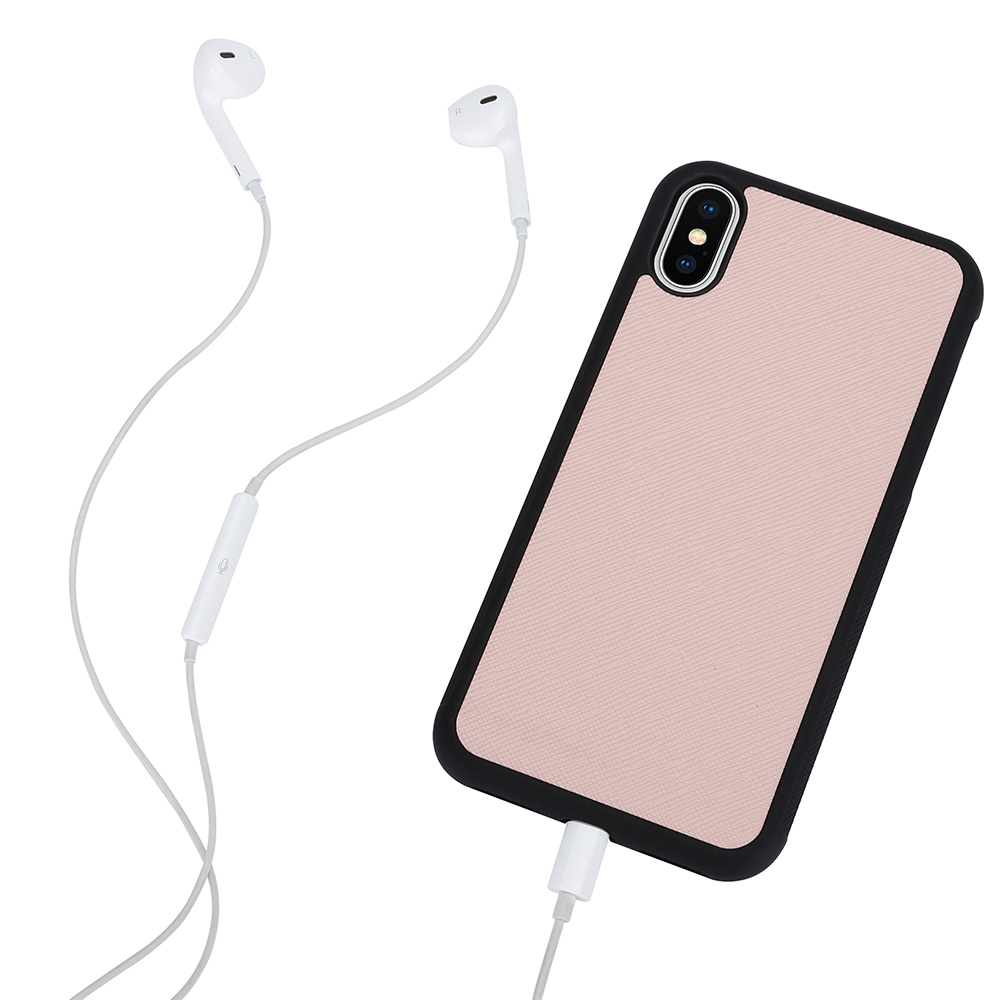 Boom of Sweden Boom Saffiano skal till iPhone X/XS - Rosa