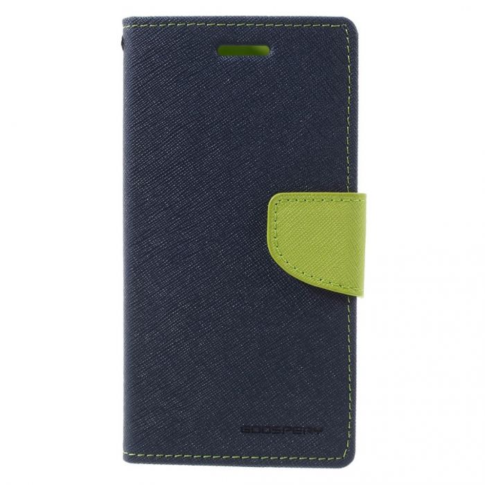 Mercury Mercury Fancy Diary Plånboksfodral till HTC One (M7) -Mörkblå