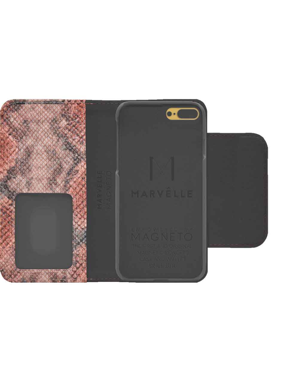 Marvêlle Marvêlle Plånboksfodral iPhone 7 Plus & iPhone 8 Plus - SNAKE