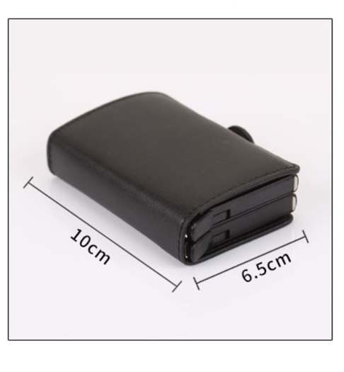 Mooltesaa Creative Läder Pop-up Korthållare - Brun