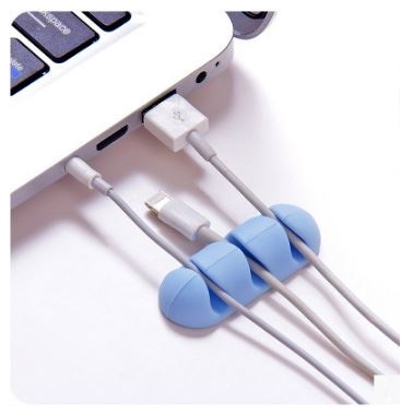 OEM 2 Pack - Självhäftande hållare för sladdar - Grön