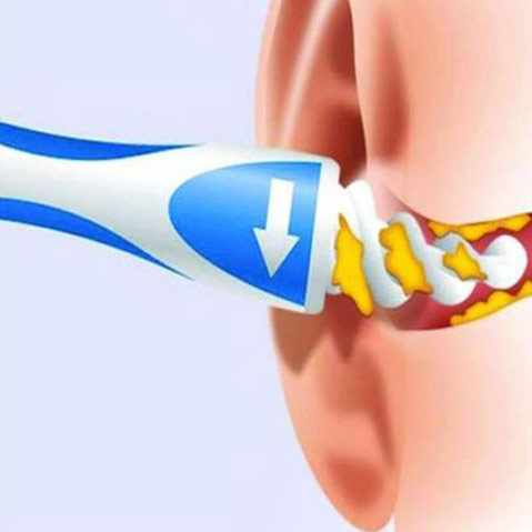 OEM Öronvaxborttagare med 16 st spiraltoppar