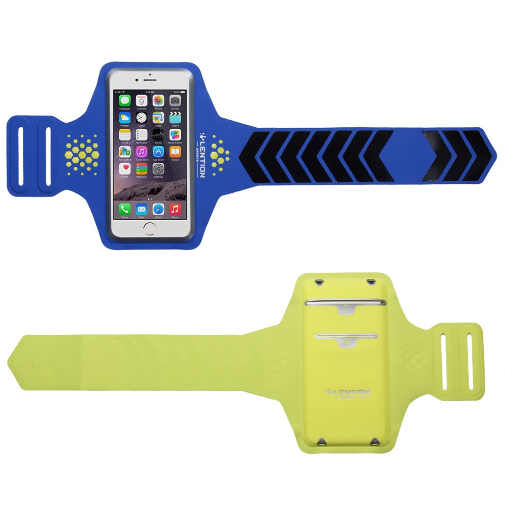 LENTION Lention Active Universalt Sportsarmband upp till 4.8'' - Blå