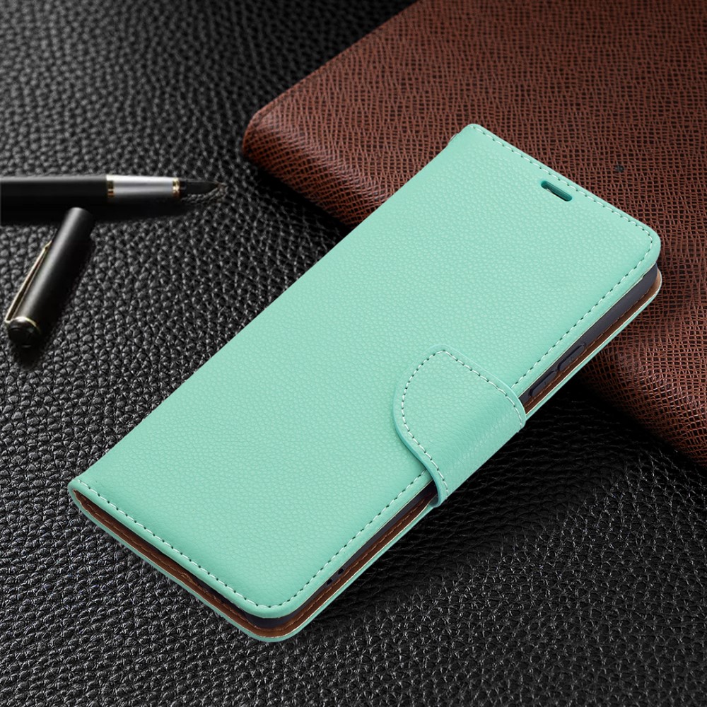 OEM Litchi Plånboksfodral till Xiaomi Mi 11i / Poco F3 - Turkos