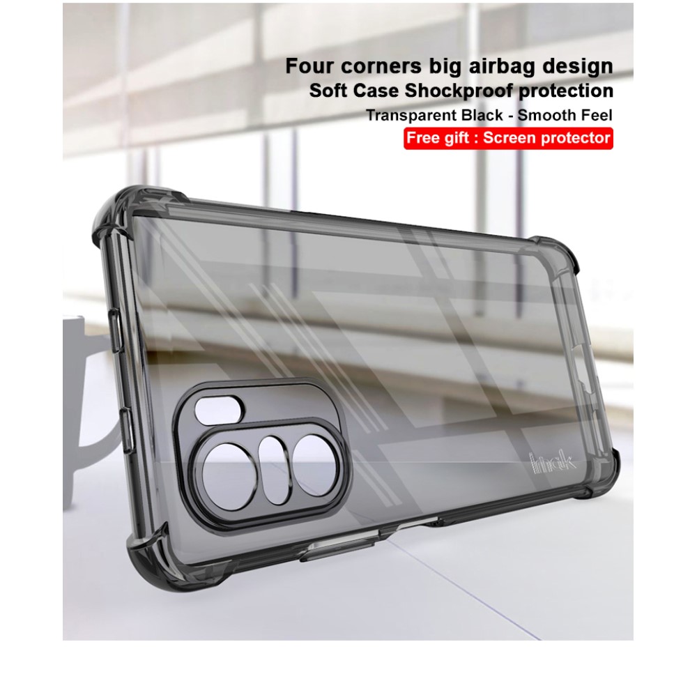 Imak IMAK TPU Skal + Skärmskydd Xiaomi Mi 11i / Poco F3 - Svart