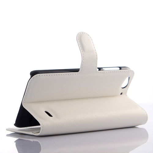 OEM Plånboksfodral till ZTE Blade S6 - Vit