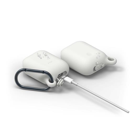 Elago ELAGO Skyddsväska för Airpod Vattentät med Hängare - Vit