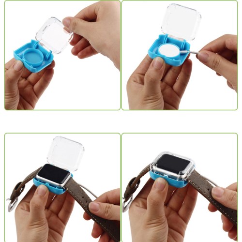 VCOER VCOER Skyddande laddningsskal till Apple Watch 38mm / 42mm - Grön