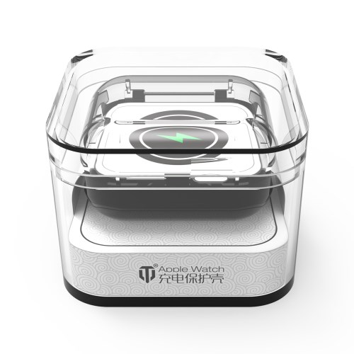 VCOER VCOER Skyddande laddningsskal till Apple Watch 38mm / 42mm - Svart