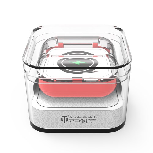 VCOER VCOER Skyddande laddningsskal till Apple Watch 38mm / 42mm - Röd