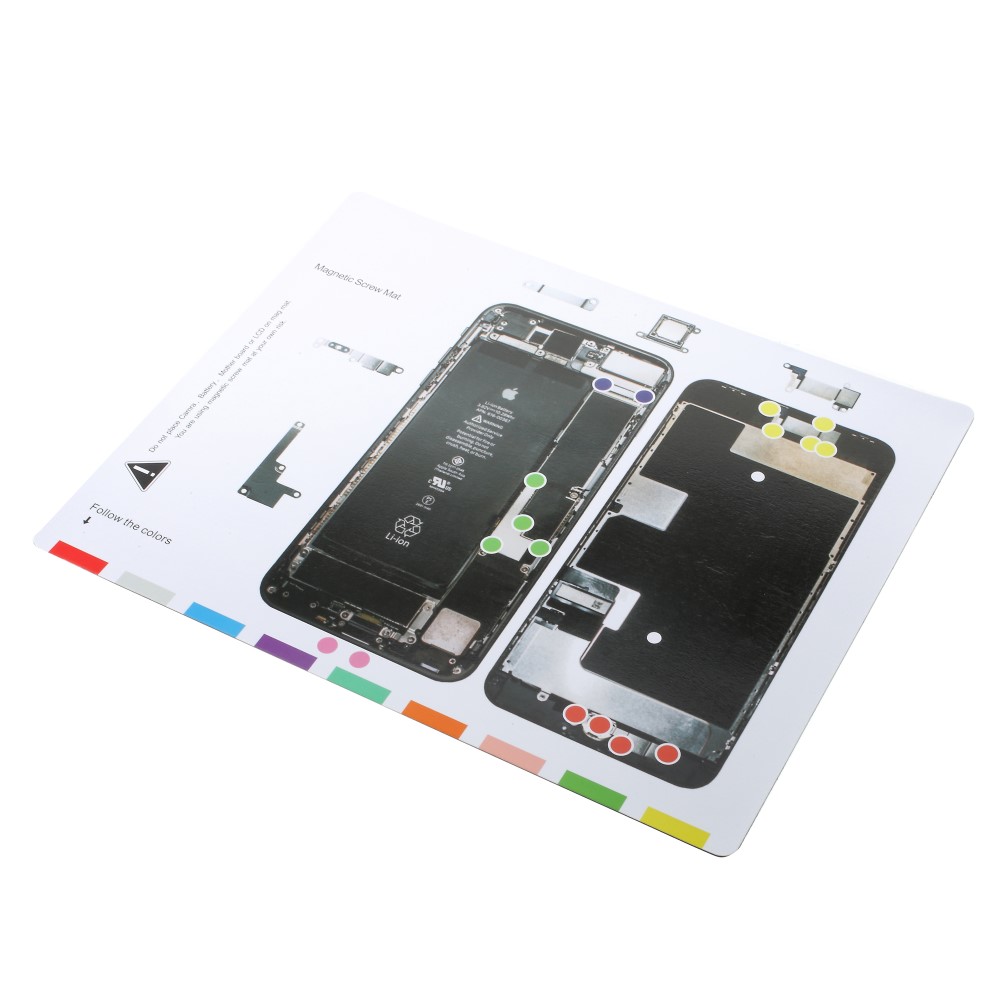 OEM Magnetisk skruvmatta till iPhone 8 Plus