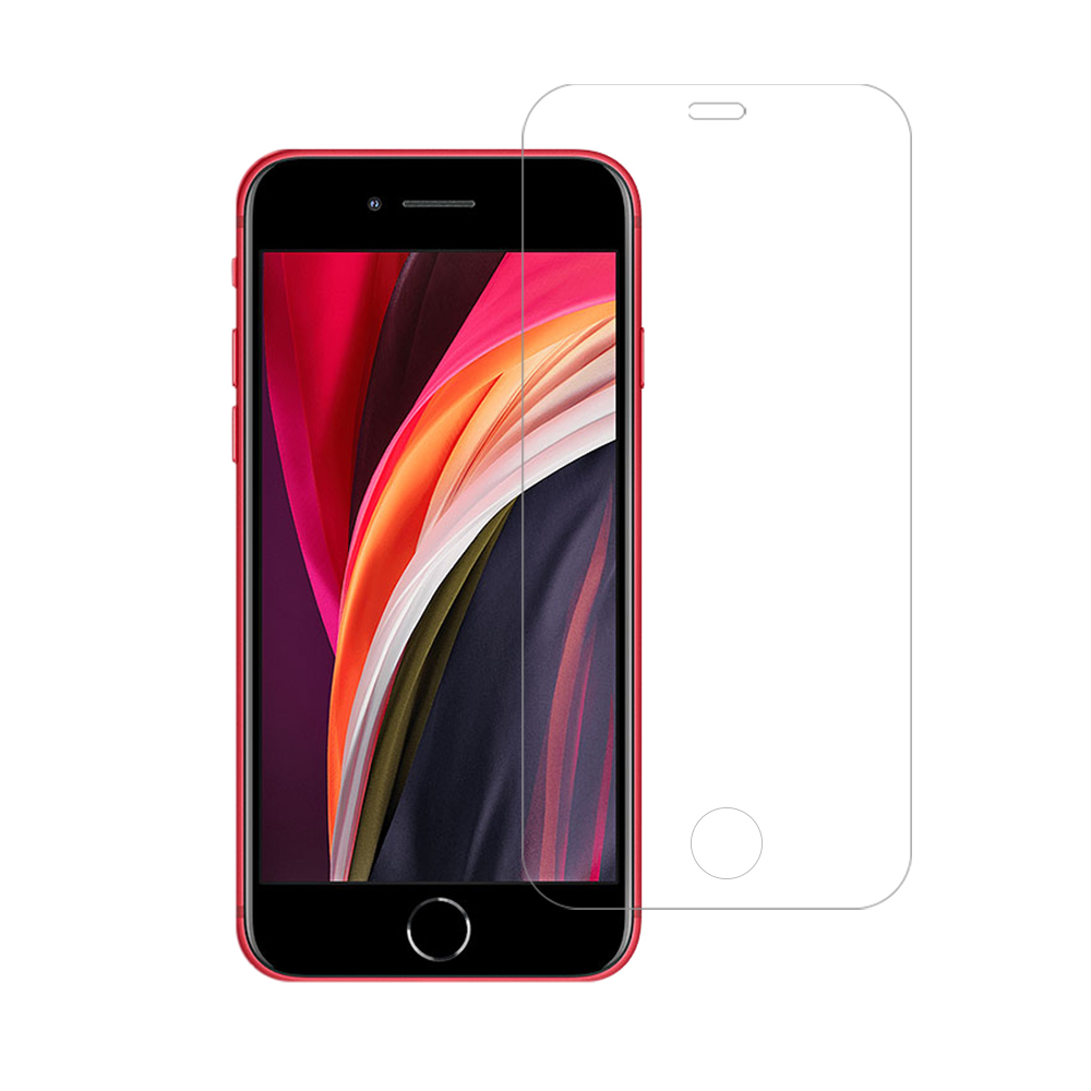 OEM [BULK 1st] iPhone 7/8/SE (2020/2022) Härdat Glas Skärmskydd - Transparent