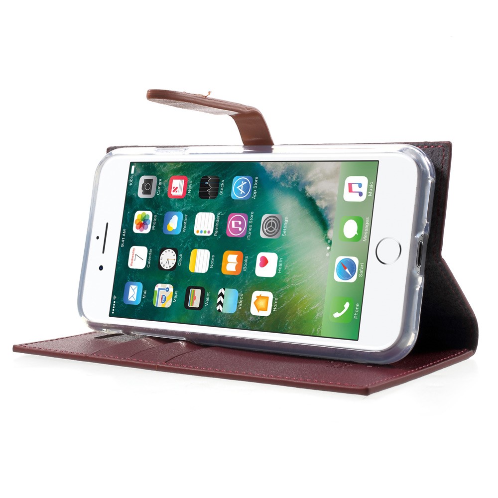 Mercury Mercury Romance Diary Fodral till Apple iPhone 6 (S) Plus - Vinröd