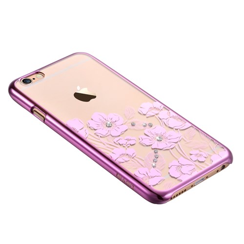 Devia Devia skal med Swarovski-stenar till Apple iPhone 6(S) Plus - Rose Gold