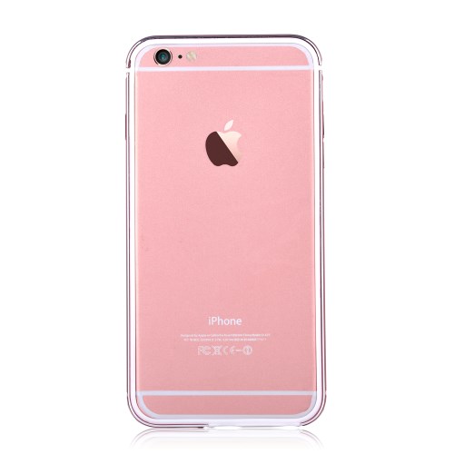 Comma COMMA Aluminium Bumper med TPU Skal till Apple iPhone 6(S) Plus - Rose Gold