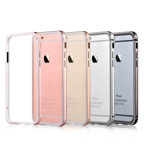 Comma COMMA Aluminium Bumper med TPU Skal till Apple iPhone 6(S) Plus - Rose Gold