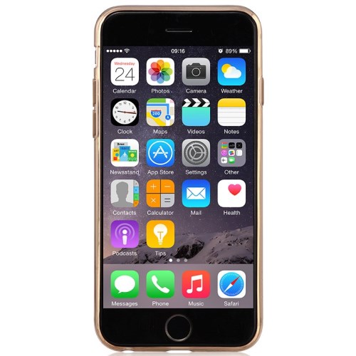 Devia Devia 0.5mm Flexicase Skal till Apple iPhone 6(S) Plus - Guld