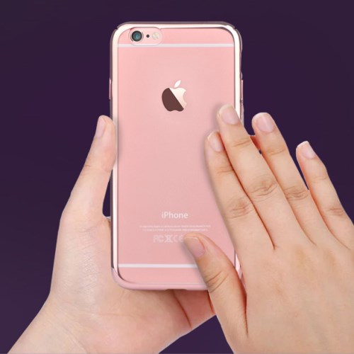 Devia Devia Glimmer All-Wrapped Skal till iPhone 6 / 6S - Rose Gold