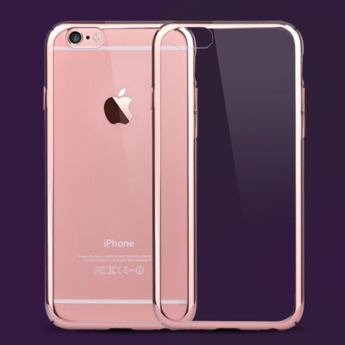 Devia Devia Glimmer All-Wrapped Skal till iPhone 6 / 6S - Rose Gold