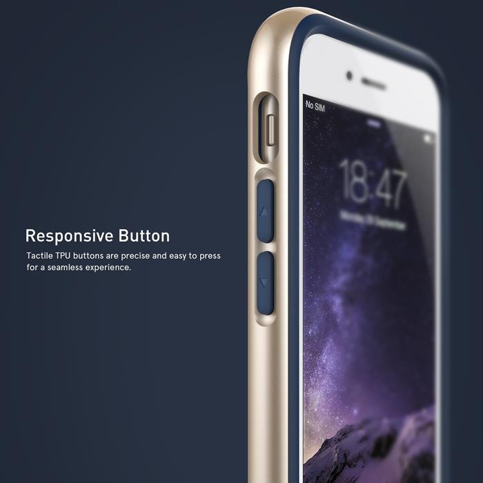 Caseology Caseology Envoy Skal till Apple iPhone 6(S) Plus - Blå